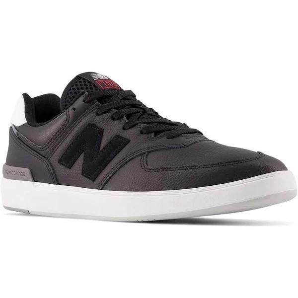 New Balance Court 574 Mens Casual Shoes Black/White US 8