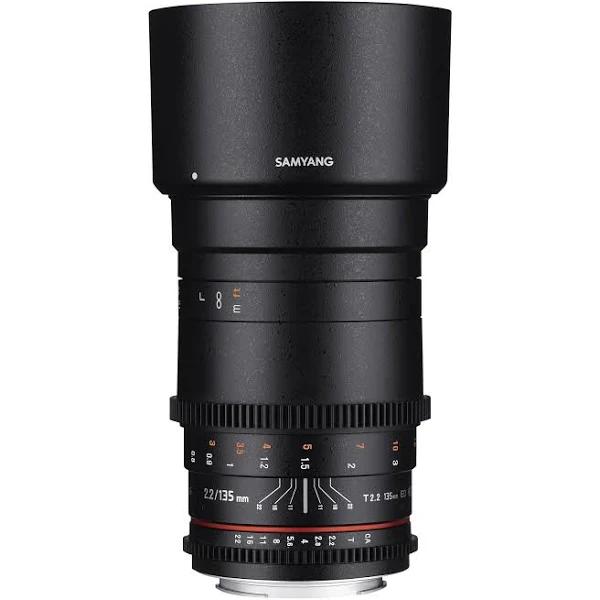 Samyang 135mm T2.2 VDSLR Lens (Sony E)