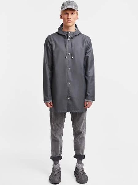 STUTTERHEIM - Raincoat - Stockholm Lightweight Charcoal - Unisex - XXL