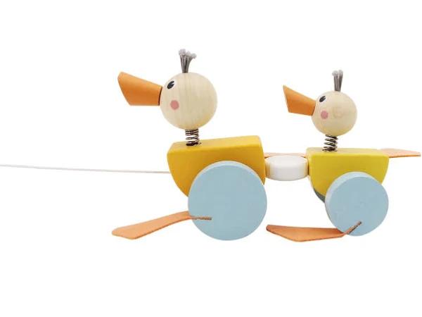 Kaper Kidz - Pull Along Ducks Wooden Toy