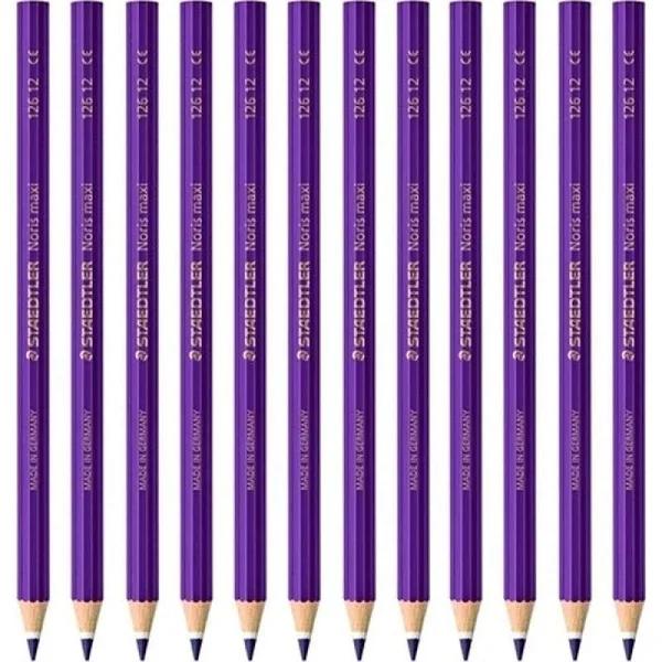 Staedtler Noris Club Maxi Learner Coloured Pencils Violet Pack 12