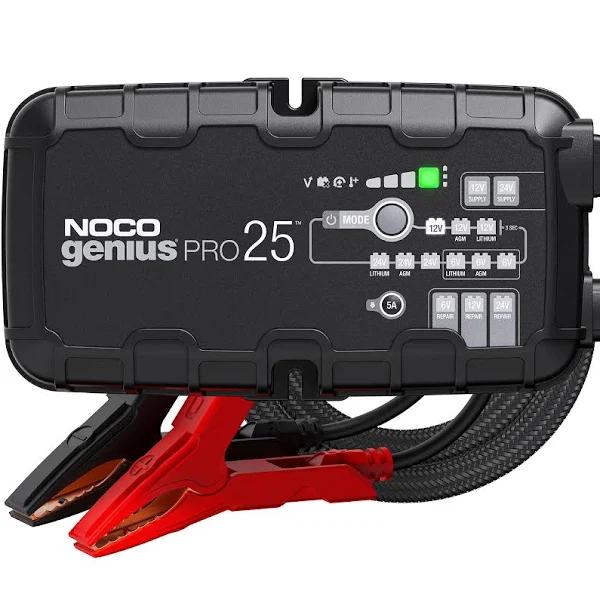 NOCO GENIUSPRO25 6v/12v/24v 25A Battery Charger