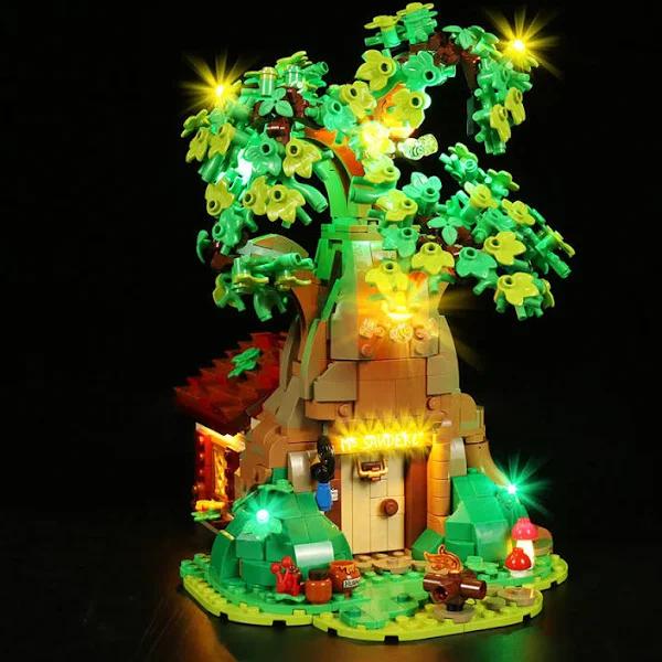 Brick Shine Light Kit for LEGO Winnie The Pooh 21326 Advanced Version