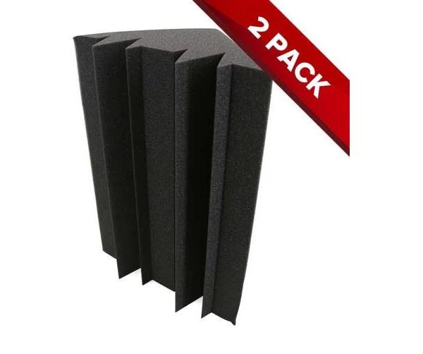 2x Swamp Studio Acoustic Foam Corner Bass Trap Piece