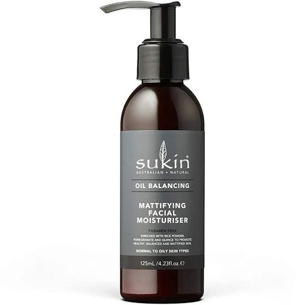 Sukin Oil Balancing Mattifying Facial Moisturiser 125ml