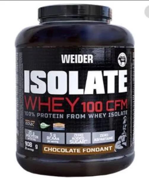 Weider Nutrition Isolate Whey 100 CFM 908g, Chocolate