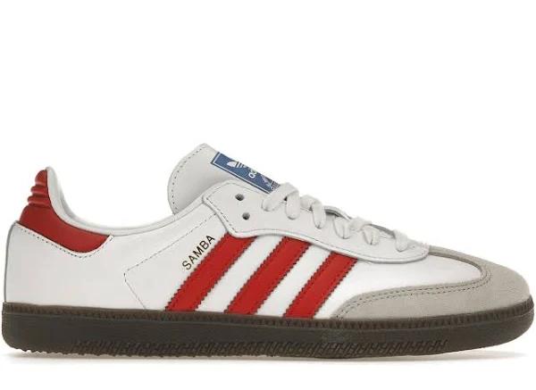 Adidas Samba OG White Better Scarlet