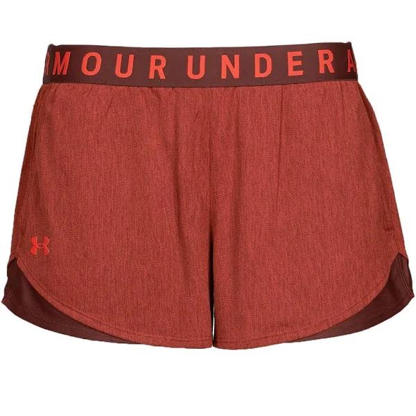 Under Armour Play Up Twist 3.0 Shorts Red M Woman