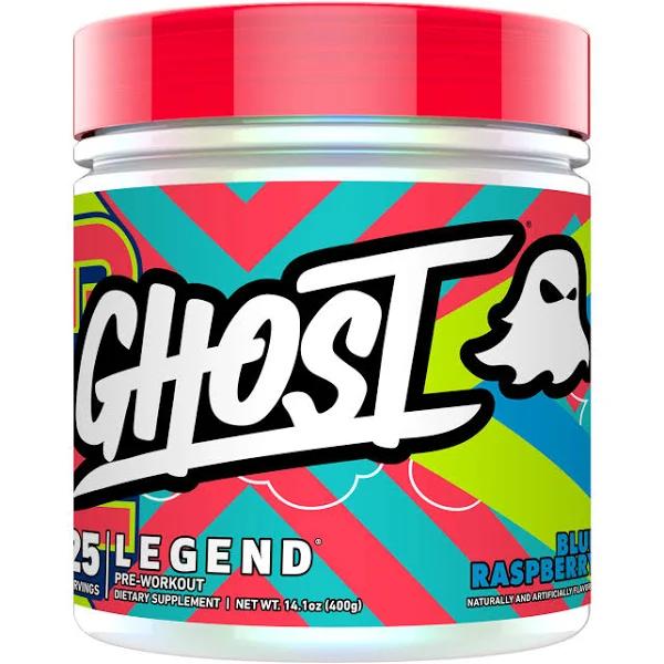 Ghost Legend V2 Pre-Workout - 25 Serves - Blue Raspberry