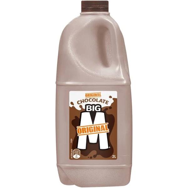 Big M Original Chocolate Flavoured Milk 2L