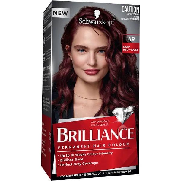 Schwarzkopf Brilliance 49 Dark Red Violet