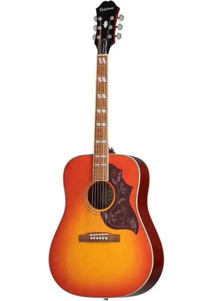 Epiphone Hummingbird Pro Acoustic Electric Guitar Faded Cherry Burst