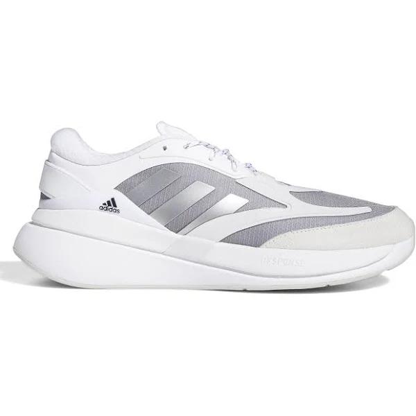 adidas-Brevard Shoes-Women-Cloud White / Silver Metallic / Core Black-5