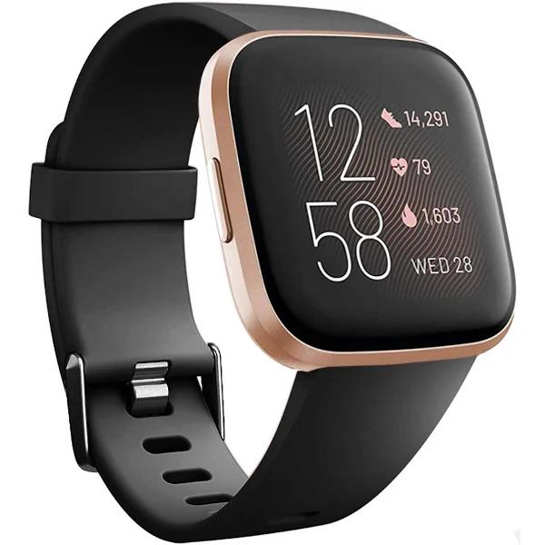 Fitbit Versa 2 Watch Replacement Band - Black - Large - AfterPay & zipPay Available