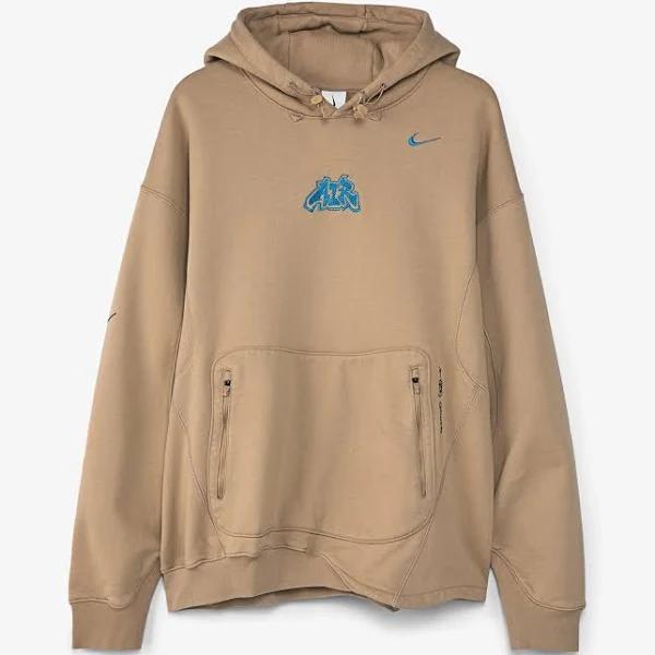 off-white x Nike 006 Fleece Hoodie Beige