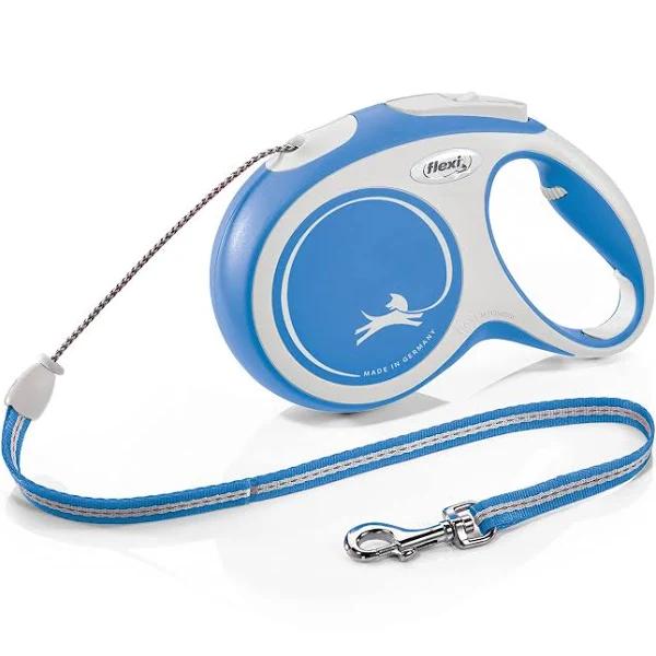 New Comfort Leash Lanyard Blue/White M-Large Flexi