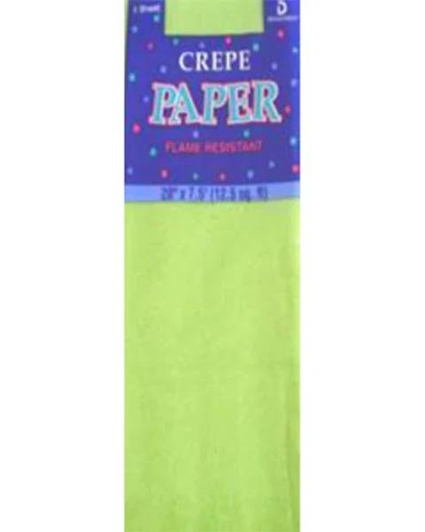 Crepe Paper Folds - Apple Green