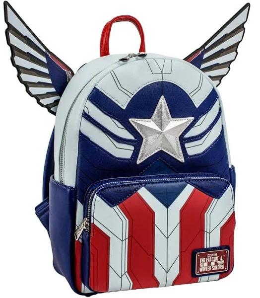 Loungefly: Falcon & The Winter Soldier Captain America - Mini Backpack