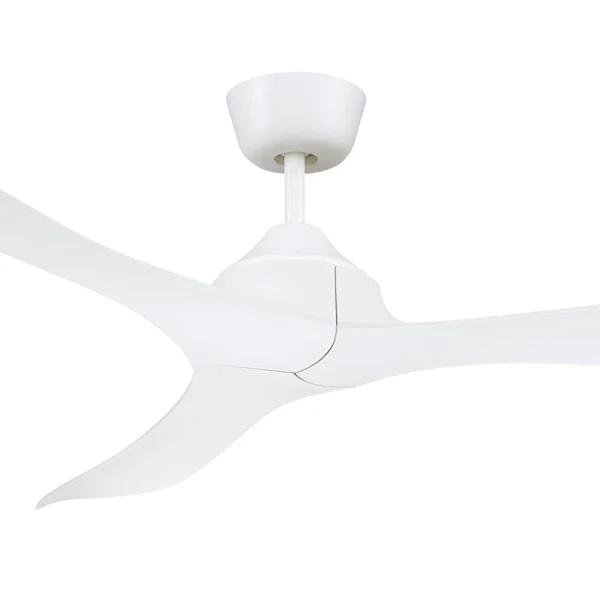 Mercator Juno DC Ceiling Fan With Remote - White 56"