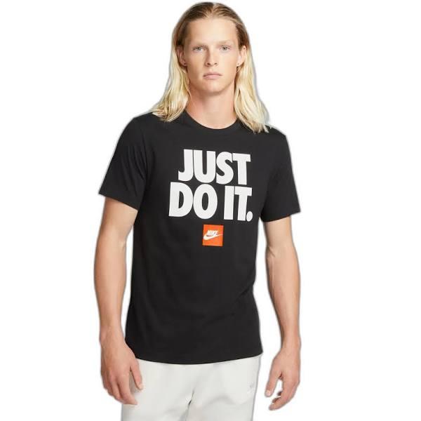 Nike Mens Sportswear Just Do It Tee Black L