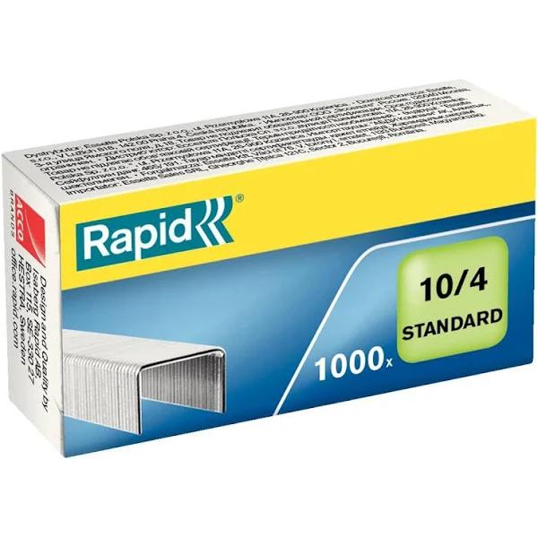 Rapid 10/4 Staples 1000 Pack