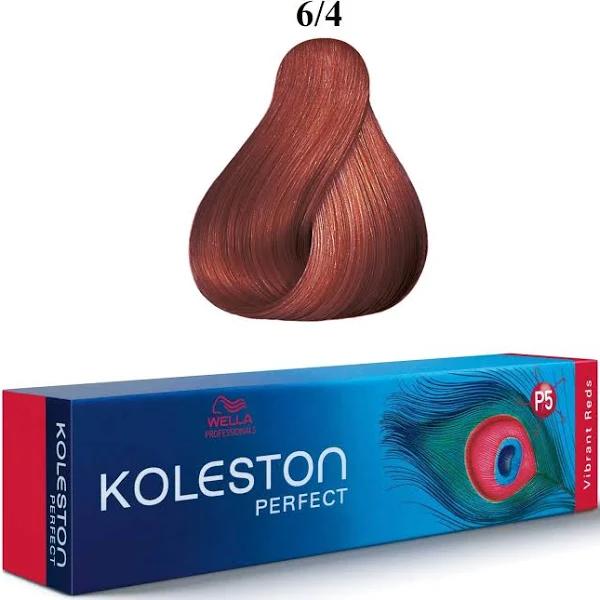 Wella Koleston Perfect Hair Colour 6/4 Dark Red Blonde 60ml