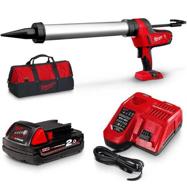 Milwaukee - M18 - 600ml Caulking Gun Kit - C18PCG600A-201B