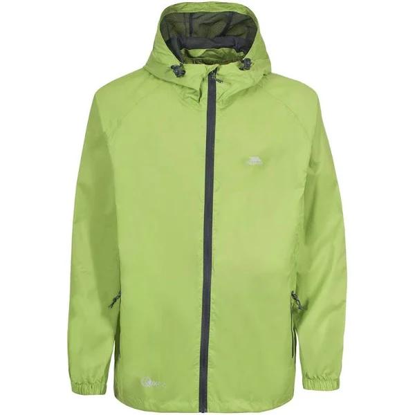 Trespass Unisex Adult Qikpac Waterproof Jacket (Leaf) (S)