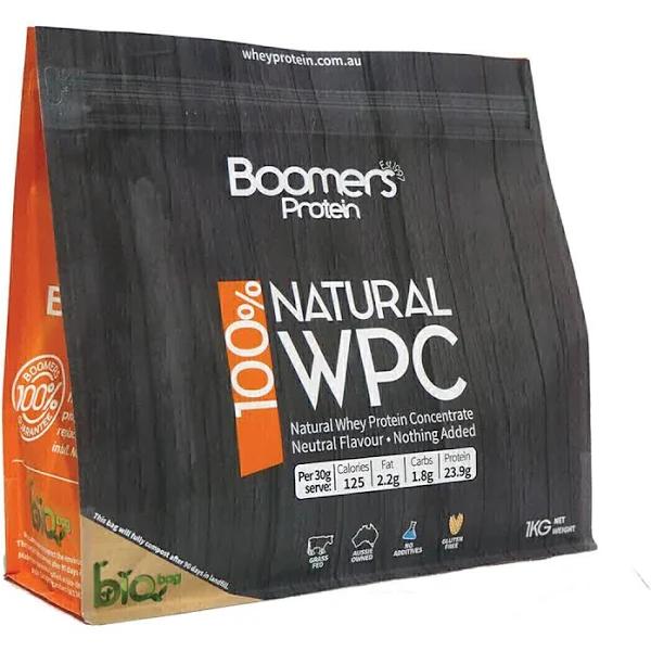 Boomers - 100% Whey Protein Concentrate - 1kg