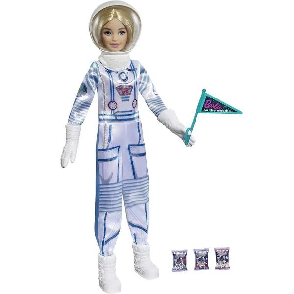 Barbie Astronaut, Doll with Accessories, Costume and Helmet Space