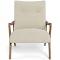 Penny Fabric Occasional Armchair Linen by Freedom