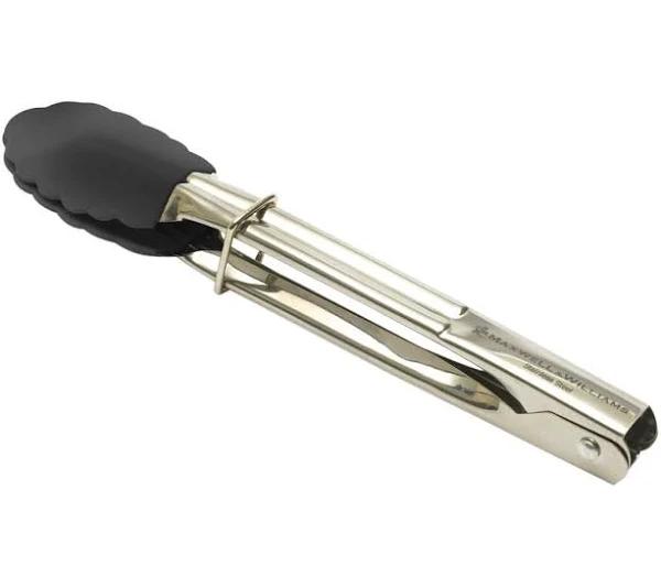 Grabbers Mini Tongs 18cm Black | Maxwell & Williams