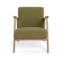 Den Fabric Occasional Armchair Moss by Freedom