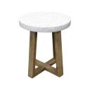 Hartman 40cm Terrazzo Look Round Side Table