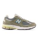 New Balance Unisex 2002R Grey/Cool Gray/Mallard Blue - Size 9