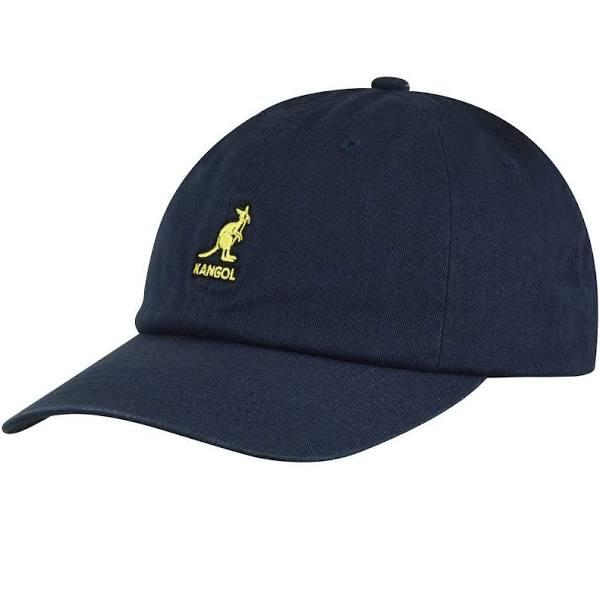 Kangol Washed Baseball Cap - Navy