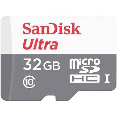 SanDisk Ultra - Micro SDHC Card with Adapter - 32GB