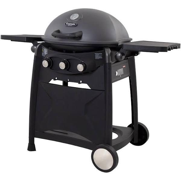 Gasmate Odyssey 3-Burner BBQ With Trolley Matte Grey