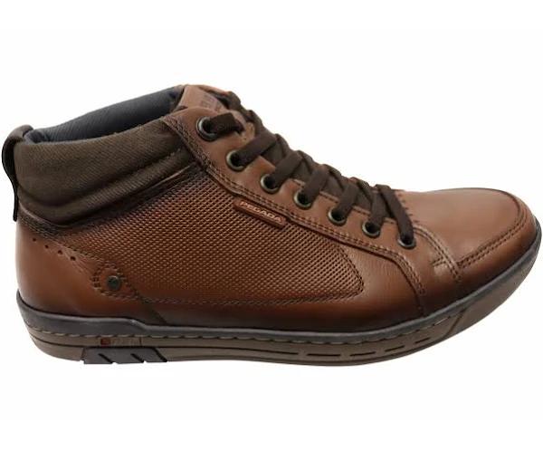 Pegada Mission Mens Comfortable Leather Boots Made in Brazil Brown 11 AUS or 45 EUR - Mode Footwear