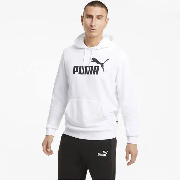 Puma Ess Big Logo Hoodie White 2XL Man