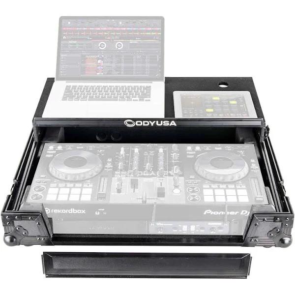 Odyssey Pioneer XDJRR Glider Case w/ 1U Rack (FZGSPIXDJRR1BL)