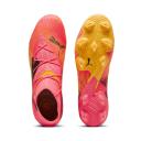 Future 7 Ultimate FG/AG Men's Football Boots in Sunset Glow/Black/Sun Stream, Size 4.5, Textile by Puma