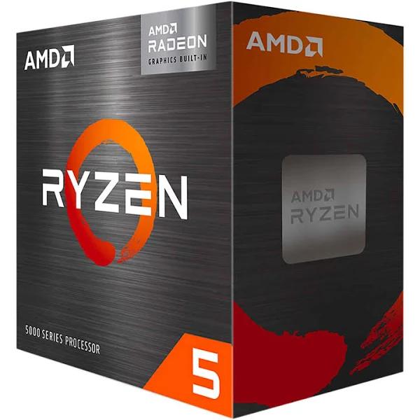 AMD Ryzen 5 5600G 6 Core/12 Threads 3.9/4.4GHz AM4 CPU Processor 100-100000252BOX