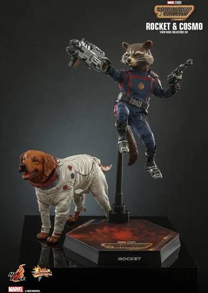 Guardians of The Galaxy Vol 3 - Rocket and Cosmo 1:6 Scale Hot Toy (Action Figure)