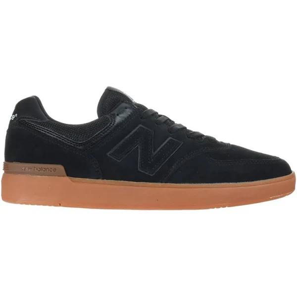 New Balance Unisex 574 Court Black - Size 7