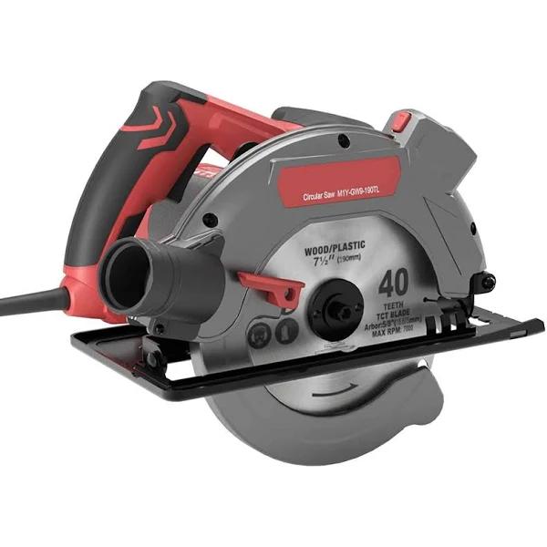 Lepmerk Circular Saw 1500W Powerful Circular Saws With Track Guide 5000RPM Compact Circular Saw With 2 Saw Blades (24T+ 40T)7-1/4''& Allen Key 0-45...