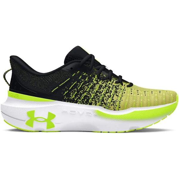 Under Armour Infinite Elite Womens Running Shoes Black/Yellow US 6