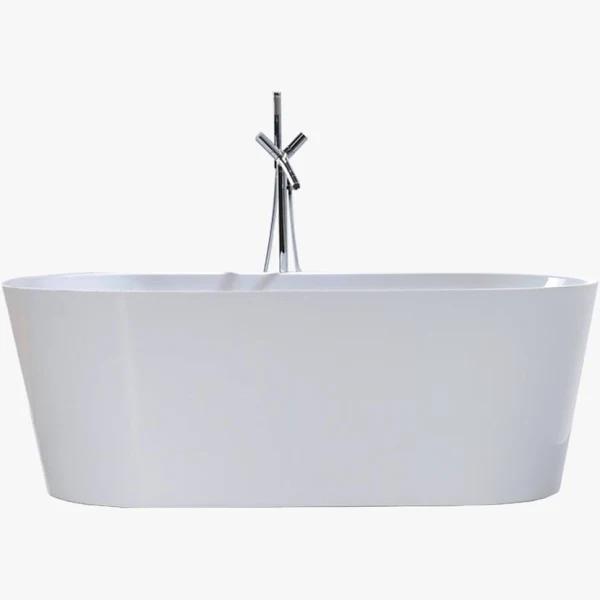 Harper Freestanding Bath 1600 White by Fontaine Industries