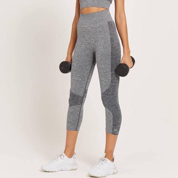 MP Women's Curve High Waisted 3/4 Leggings - Grey Marl - XS