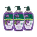 Palmolive Naturals Body Wash 3L (3X1L), Anti-stress with Ylang Ylang and Iris, Soap Free Shower Gel, No Parabens or Phthalates